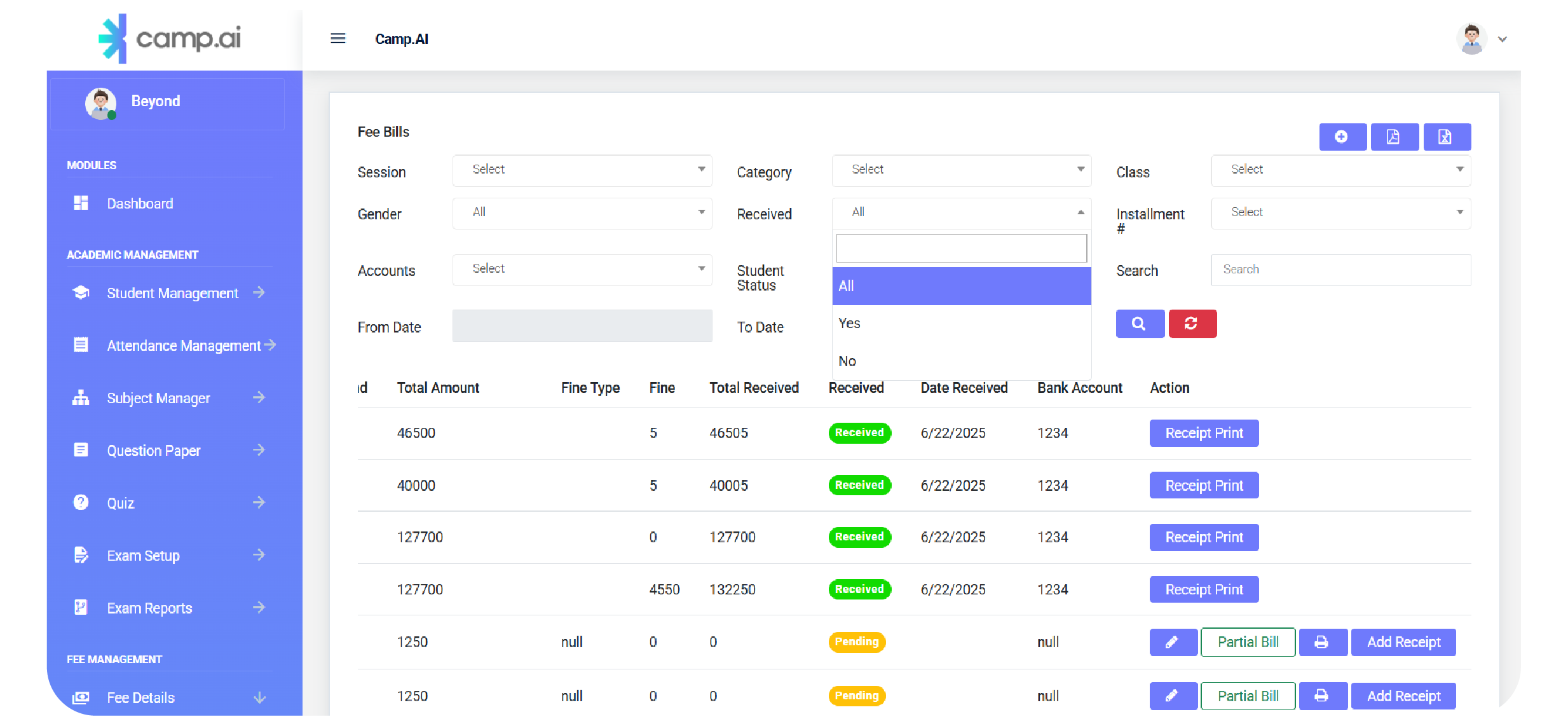POS Dashboard